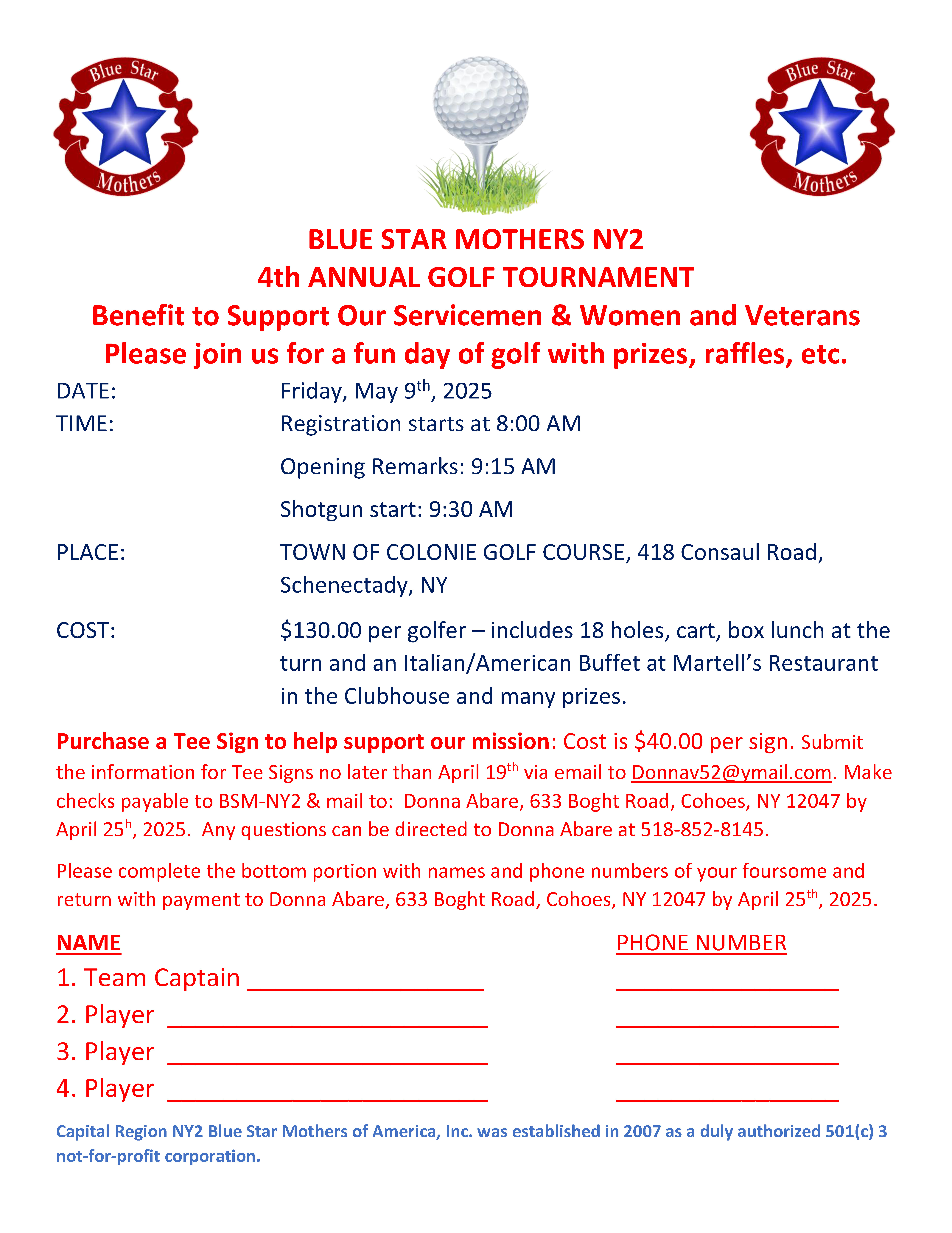 Golf Tournament