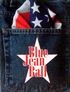 Blue Jeans pocket with flag handkercheif sticking out